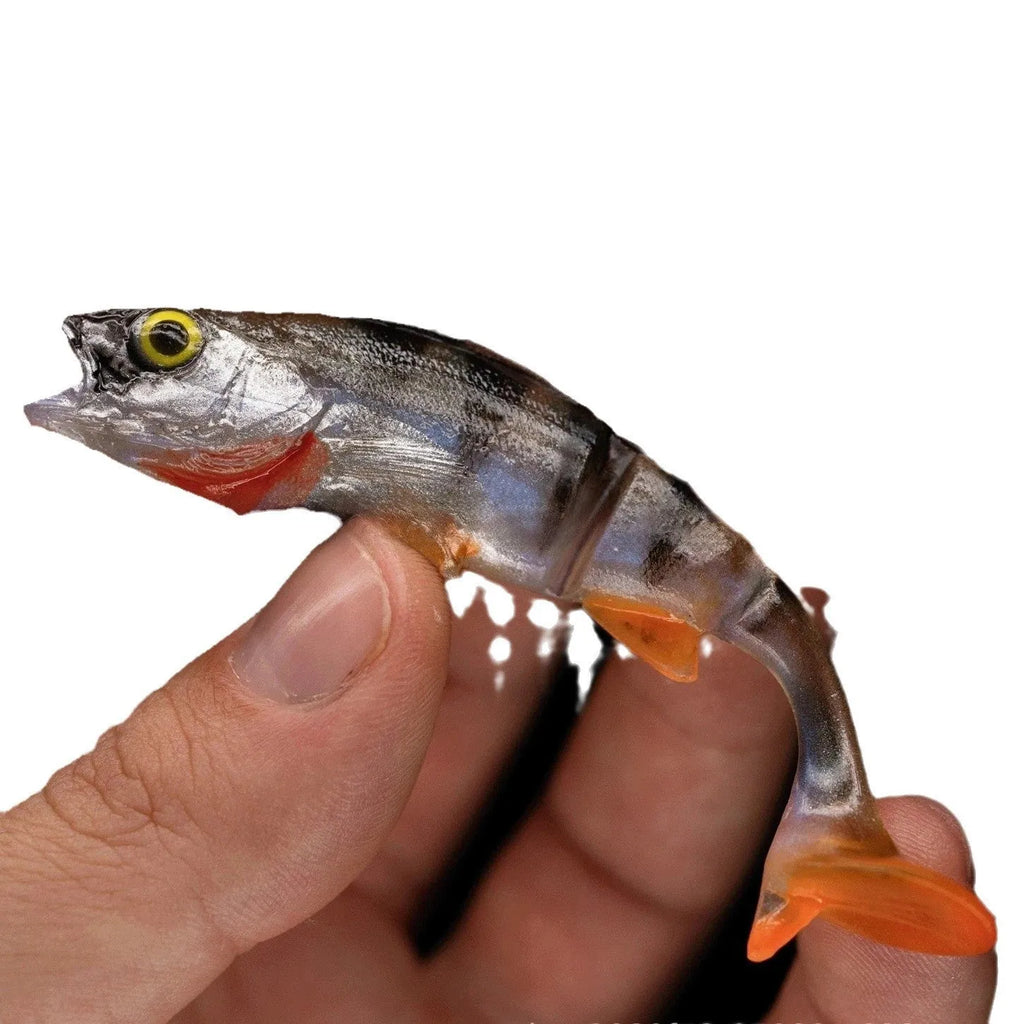 Fish T Tail Catfish Scissors Sea Fishing Lure soft plastic fake bait
