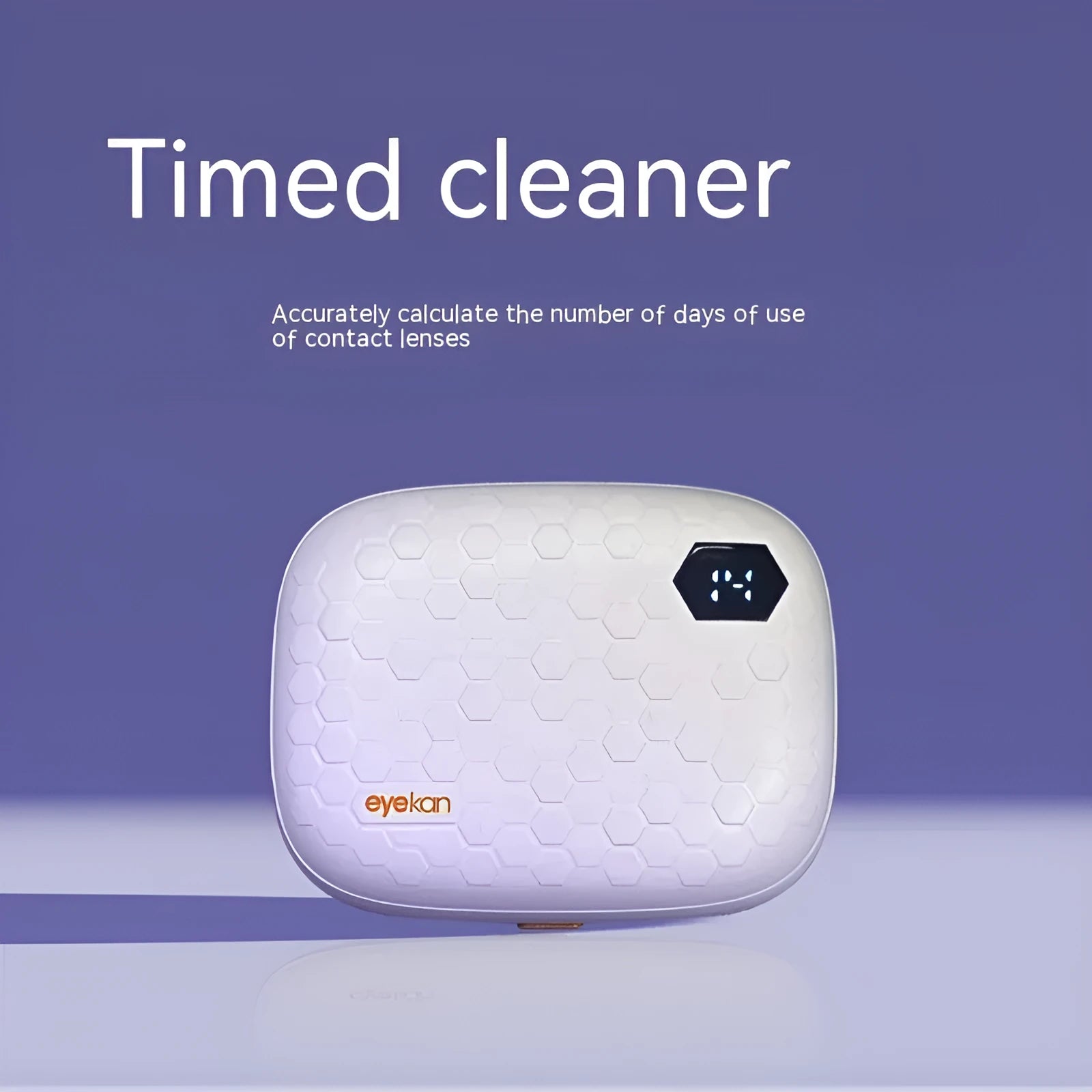 Automatic ultrasonic glasses cleaning machine in plastic housing with compact 85mm design
