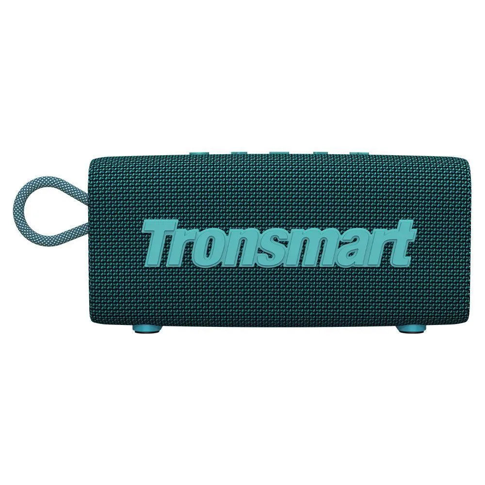 Portable waterproof Bluetooth speaker in six colour options for outdoor and fitness use