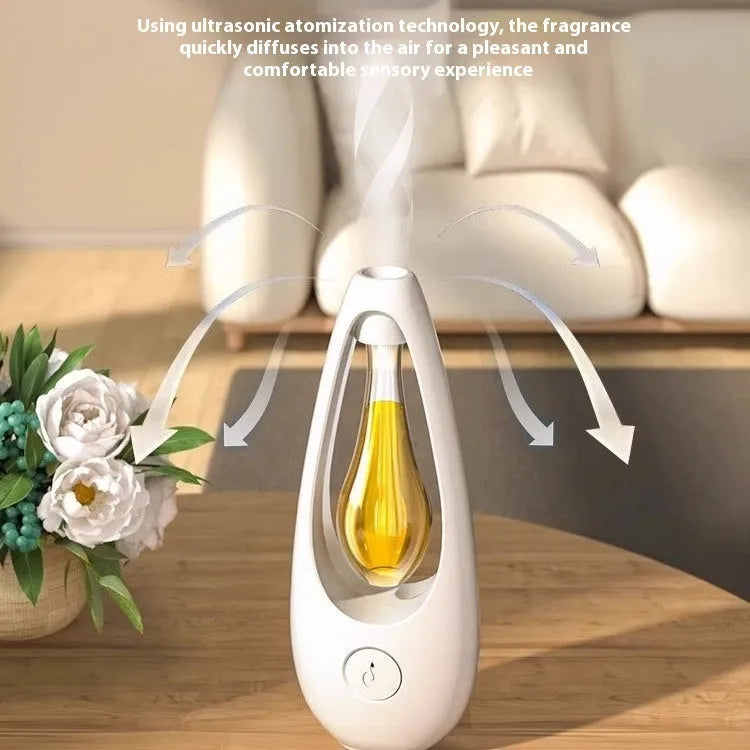 Ultrasonic aroma diffuser with mosquito repellent function in six style variations