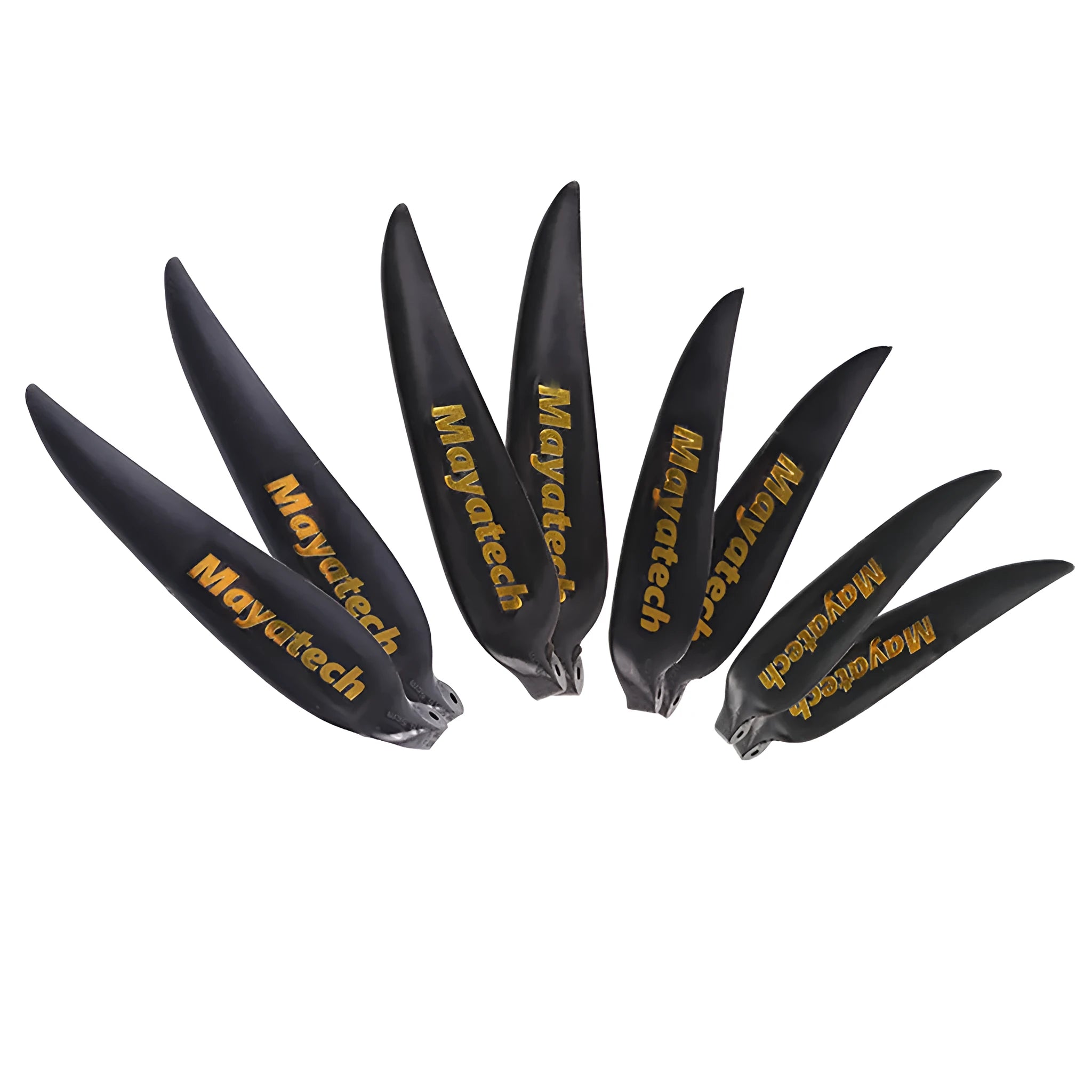Black glider folding paddle shown in 12x6.5cm folded size with quick-disassembly mechanism