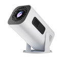P330 portable mini projector in black or white colour with remote control and power cord