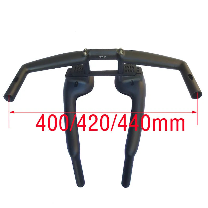 New Field Car carbon fibre TT handlebar in black with 10 or 15 degree angle options