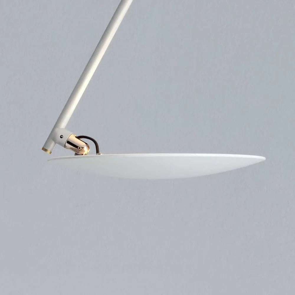 50cm diameter iron ceiling lamp with warm white LED light in living room setting