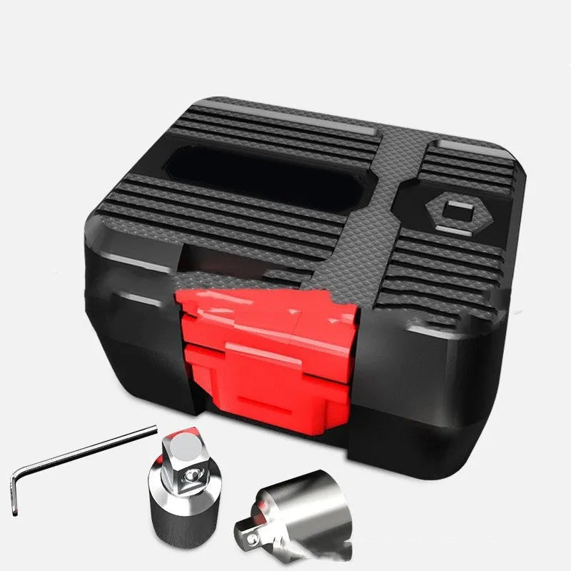 1/2 square drive digital torque meter set showing digital display and metal construction
