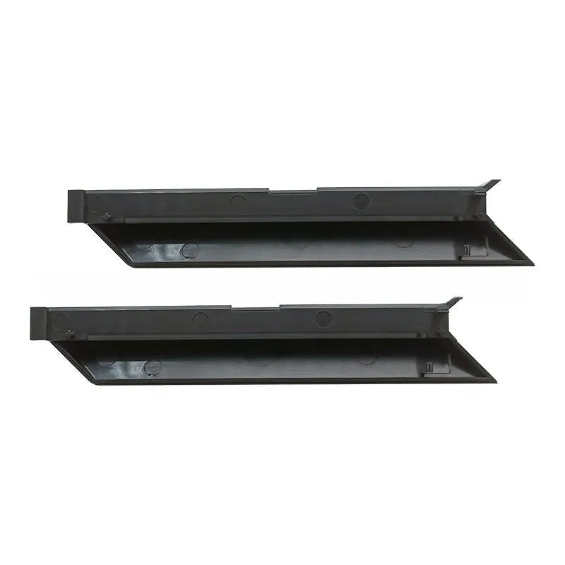 Black PS4 Pro hard drive bottom cover replacement part with door baffle strip