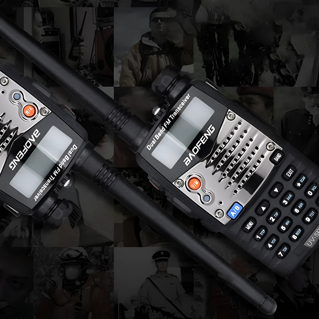 Baofeng UV-5RA dual band dual display high power walkie talkie for outdoor and business use
