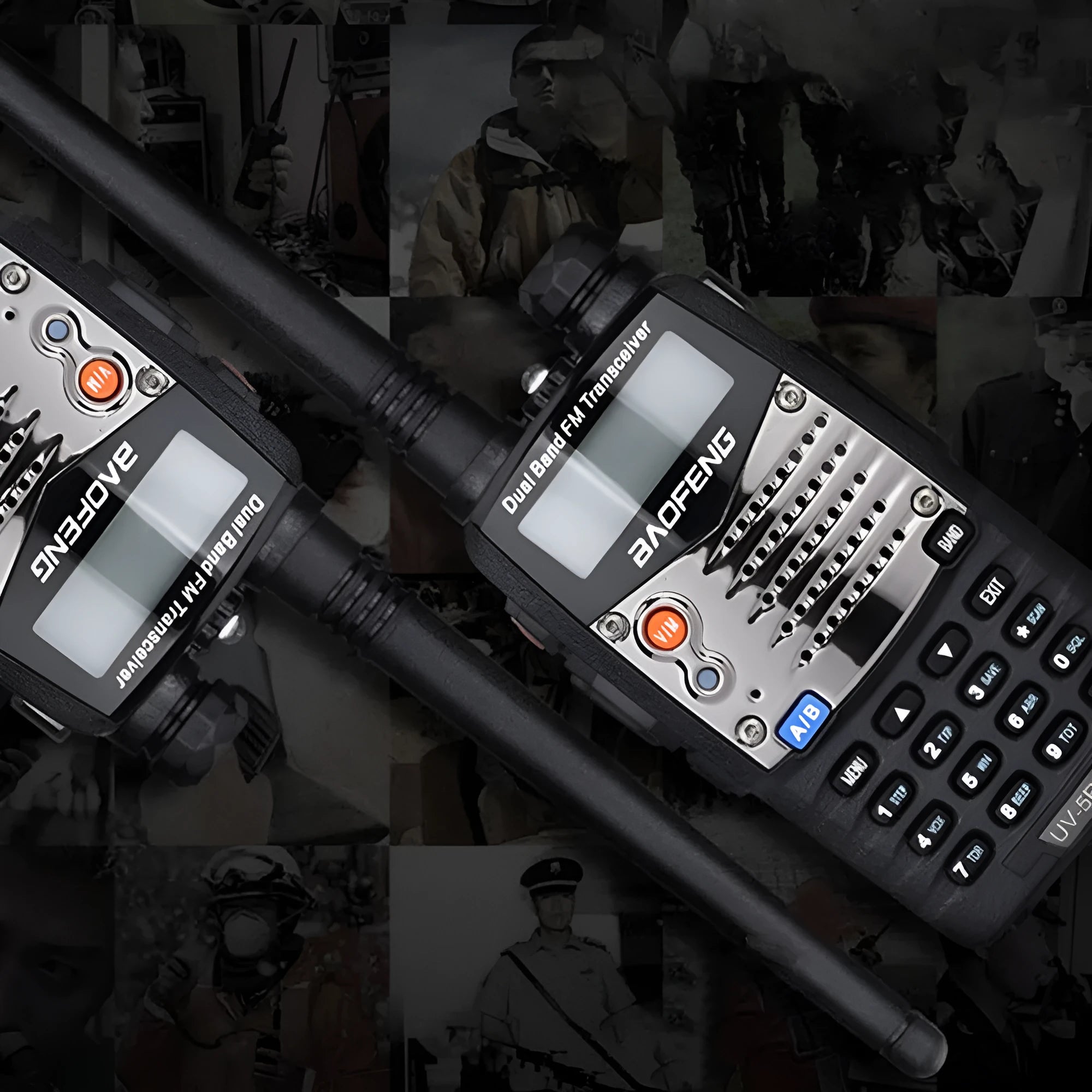Baofeng UV-5RA dual band dual display high power walkie talkie for outdoor and business use