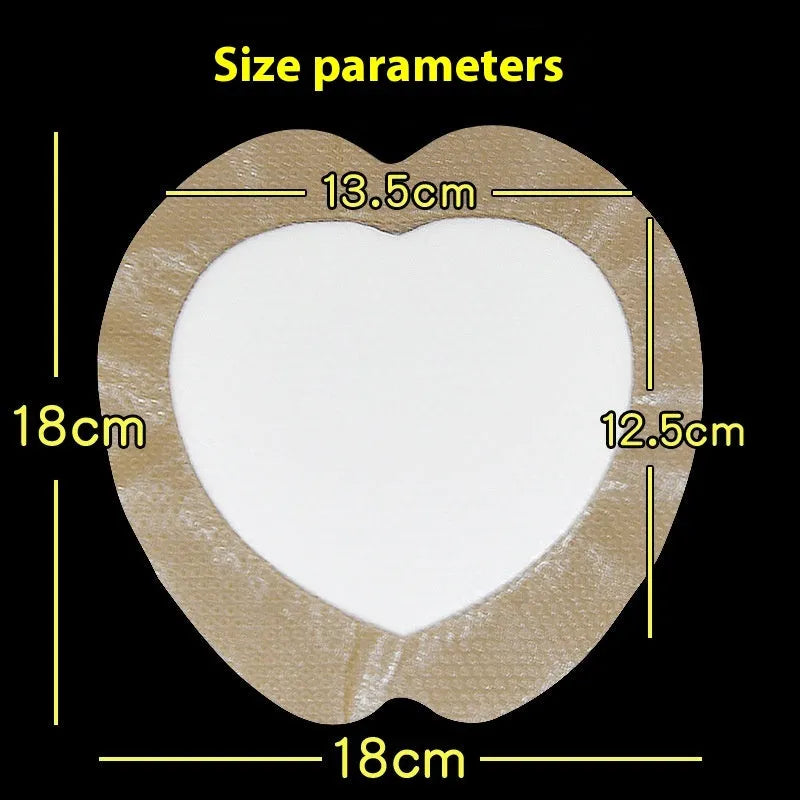 Large skin-tone silicone foam medical dressing for bedsore prevention and pressure sore treatment