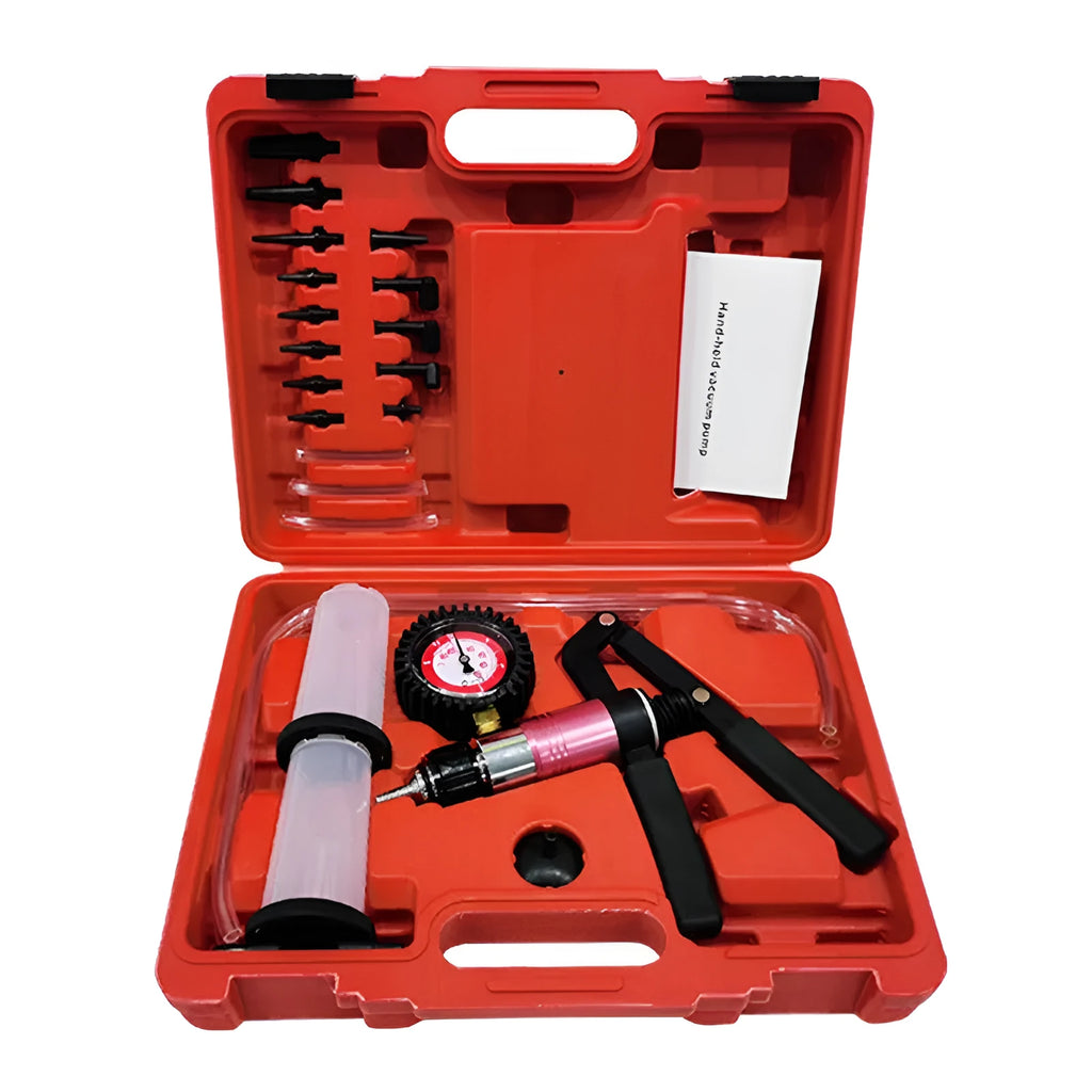 Manual aluminium alloy vacuum air blow gun tool for automotive repair with negative pressure suction