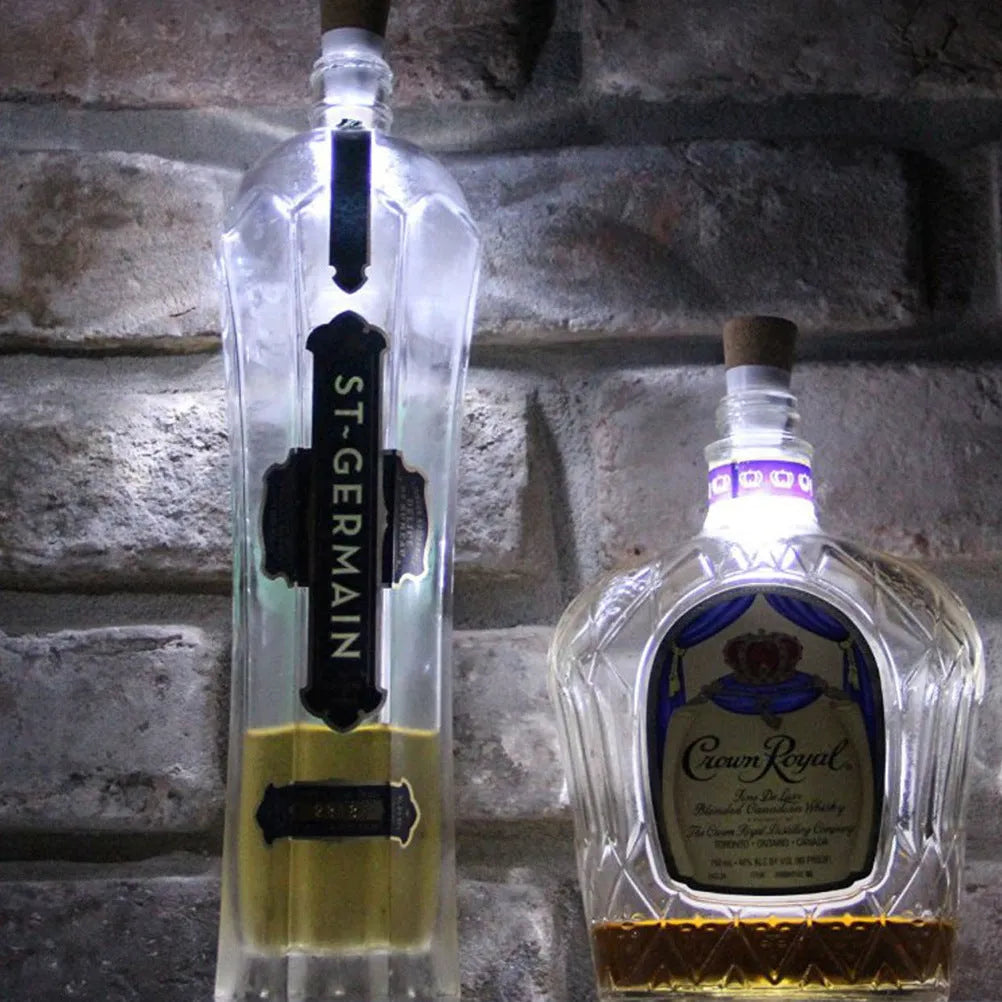 LED rechargeable bottle cap cork light with 15 beads for holiday decoration