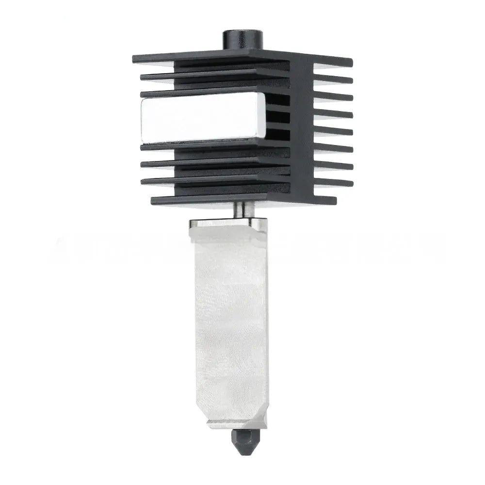 Hardened steel hot end nozzle assembly for A1 Mini 3D printer with four nozzle sizes