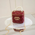 PVC bucket gel bag with heart pattern in multiple colour options